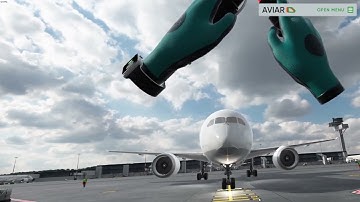Airport Ground Handling VR - B787 Marshalling 100%