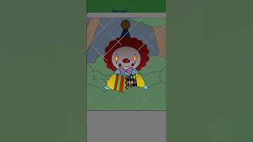 I almost got attacked by a KILLER CLOWN. #shorts