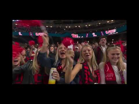 Woman Flashing Espn Sugar Bowl 52