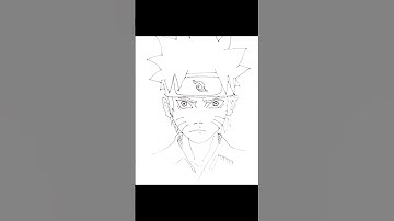 How to Draw Naruto Uzumaki #shorts #youtubeshorts #narutouzumaki #narutodrawing #ytshorts #drawing