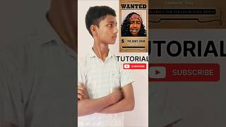 Tutorial wanted filter 👿💀 #shorts #moneylove #wanted #filter #tutorial