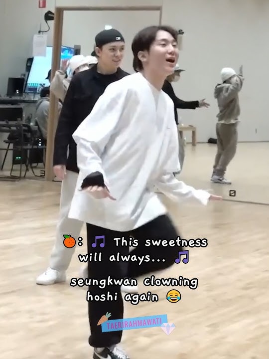 not seungkwan clowning hoshi 😭😂🤣 #seventeen #seungkwan #hoshi