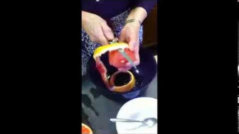 How to section a grapefruit