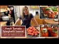 Easy Fresh Spaghetti Sauce in 20 Minutes