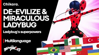 MIRACULOUS | MULTILANGUAGE: Time to de-evilize! Miraculous Ladybug! - Ladybug's Superpower [20 MINS]