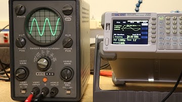 Eico 430 Oscilloscope - 1950s Tube Era Oscilloscope