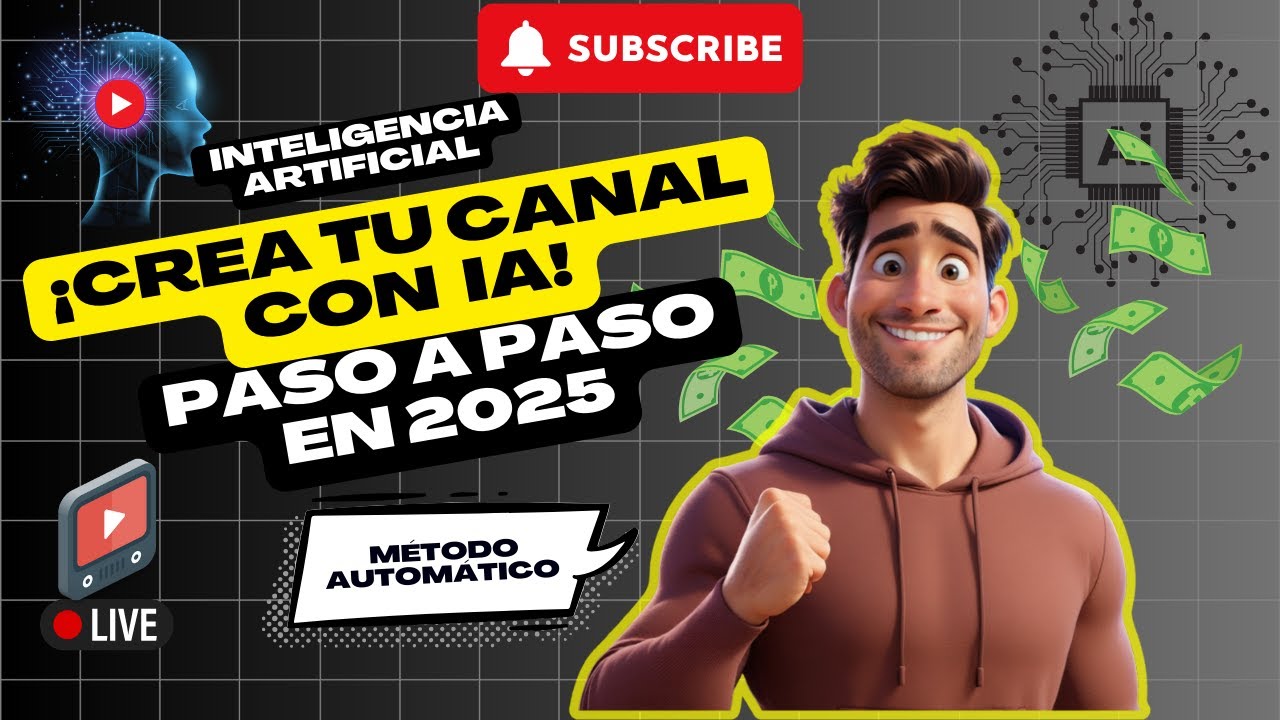 Cómo Crear un Canal de YouTube con Inteligencia Artificial en 2025 Paso ...