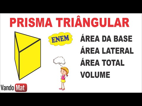 Vídeo: Como Encontrar A área Da Superfície Lateral De Um Prisma