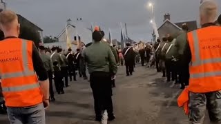 Sons of Ireland Rasharkin at own parade 2023