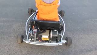 DIY Part 2: Li-ion powered Razor 24V go cart with a broken controller or thumb throttle