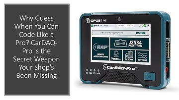 Waarom gokken als je kunt programmeren als een pro? CarDAQ-Pro is het geheime wapen dat je garage...