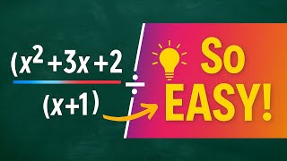 Polynomial Division Made Easy!  🔥  Long Division Step by Step
