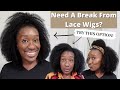 The HEADBAND WIG on 4c Hair | 5 Cute & Simple HAIRSTYLES That LOOKS SO Real ♥