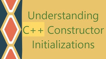 Understanding C++ Constructor Initializations