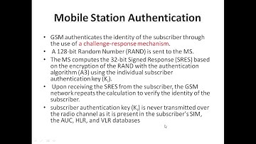 GSM security part1