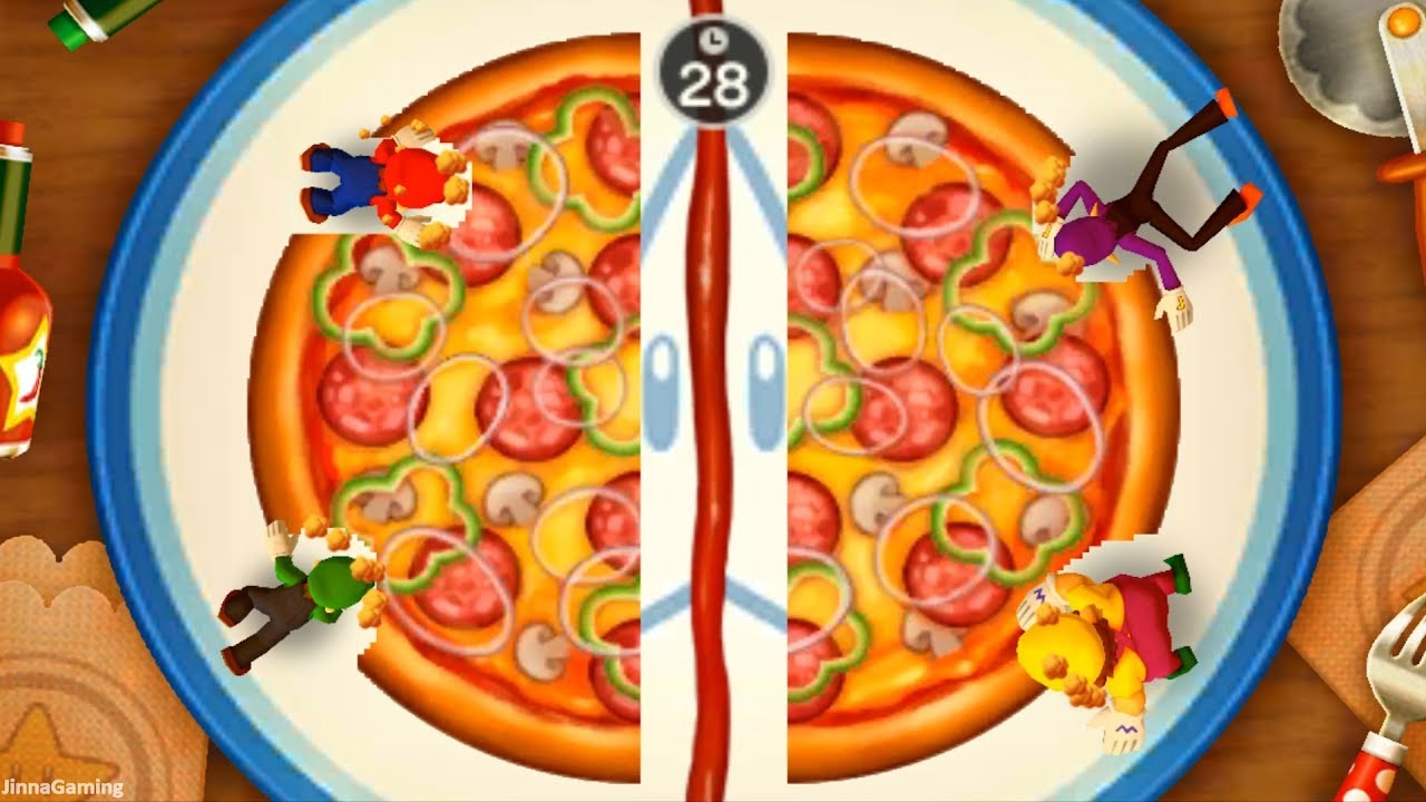 Mario Party: The Top 100 Minigames - Mario Vs Luigi Vs Waluigi Vs Wario(Hard COM)