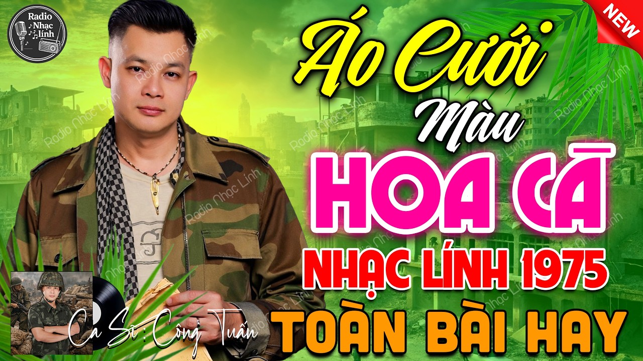 ÁO CƯỚI MÀU HOA CÀ - BOLERO CÔNG TUẤN ➤ LK Nhạc Lính Xưa Bất Hủ 1975 CỰC ÊM TAI DỄ NGỦ