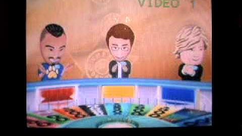 Wheel of Fortune Wii Run Game 10 Part 1 Multi-Million Dollar Run