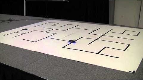 Line Maze contest at the 2015 AHRC Robot Rally