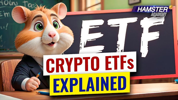Crypto ETFs: What you need to know ⚡️ Hamster Academy