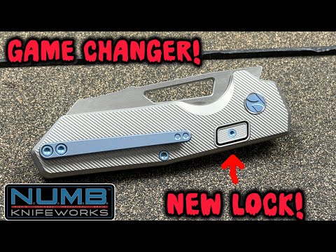 This NEW LOCK Broke Me! | The COOLEST KNIFE This Year! | N.U.M.B. Knifeworks Cornerstone