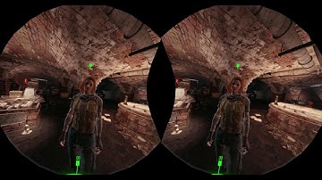Fallout 4 VR Part 82 - Cambridge Polymer Labs Director Ghoul - Headset 3D Cardboard First Time Play