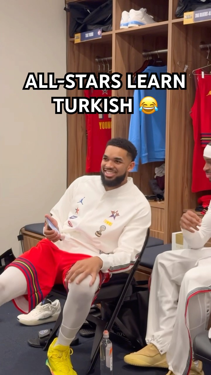 All-Stars are trying to learn Turkish ?