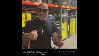 Kenny Aronoff Getting His Gear Together for Joe Satriani's Earth Tour 2022