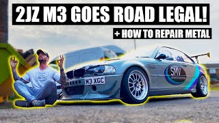 🐒 BMW M3 2JZ GOES ROAD LEGAL!