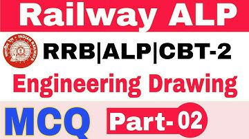 Engineering Drawing Railway ALP CBT-2 MCQ Questions with Answer