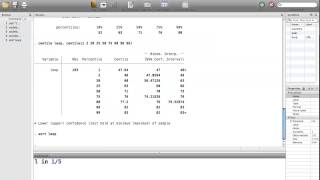 STATA 1 2 codebook centile