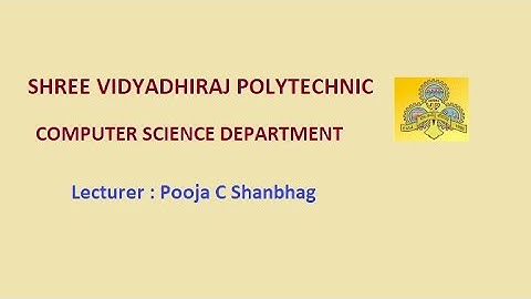 Chapter3 - Video2 | Operating System | Diploma | 15CS43T | Synchronization and Deadlock