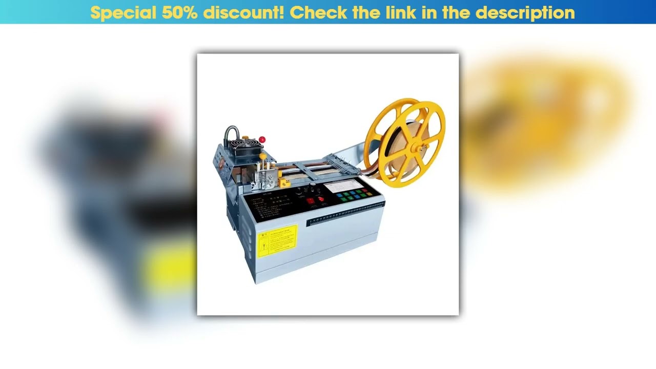 Best Upgrade New Ribbon Computer Tape Cutting Machine Hot Cold Belt Breaker Zipper Automatic Cuttin