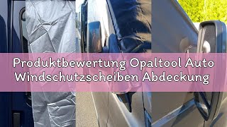 Produktbewertung Opaltool Auto Windschutzscheiben Abdeckung für VW ID Buzz 2022-2025, 600D Frontsche