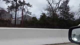 Police escort in Houston Ice 1/24/14
