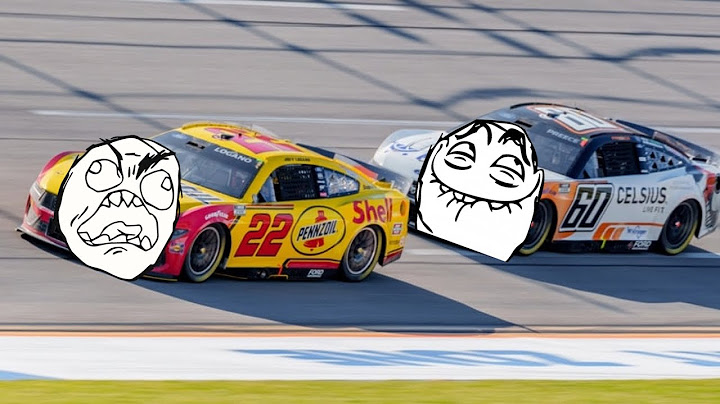 Joey Logano angry at Austin Cindric