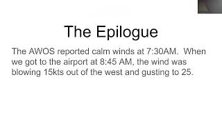 Epilogue to West Wind Video