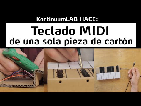 Video: Cómo Hacer Un Teclado Midi