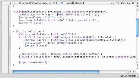 iPhone Development Tutorial - 36 - Loading the Files
