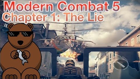 Modern Combat 5: Chapter 1 - The Lie: 01.The Lie (3 Stars Walkthrough)
