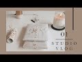 Studio Vlog 01 | How I pack my Etsy orders