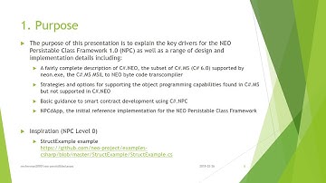 NEO Persistable Classes 1.0: Deep Dive (Video 2 of 3) [Update 1]