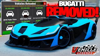 Vehicle Legends Is So Cooked Bugatti Removal