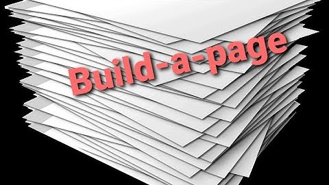 #BUILDAPAGE MAY 2022 - MAKING PAGE KITS, PART 2