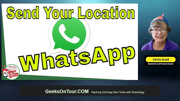 Share Your Location in WhatsApp