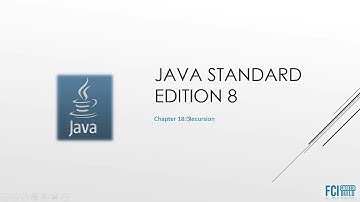 Chapter 18  Recursion