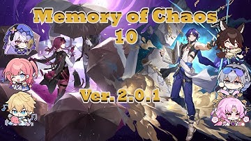 E0 Kafka DoT & E0S1 Dr.Ratio Hypercarry Memory of Chaos 10 ver 2.0.1 | Honkai: Star Rail
