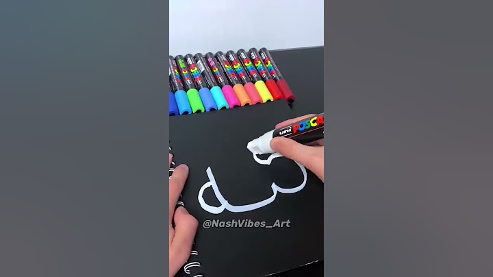 Drawing, But The White Marker is HUGE! Very Satisfying! (#Shorts)
