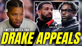 видео: Дрейк официально подал УВЕДОМЛЕНИЕ ОБ АПЕЛЛЯЦИИ на увольнение из UMG из-за «Не как у нас» картинка: Дрейк официально подал УВЕДОМЛЕНИЕ ОБ АПЕЛЛЯЦИИ на увольнение из UMG из-за «Не как у нас»