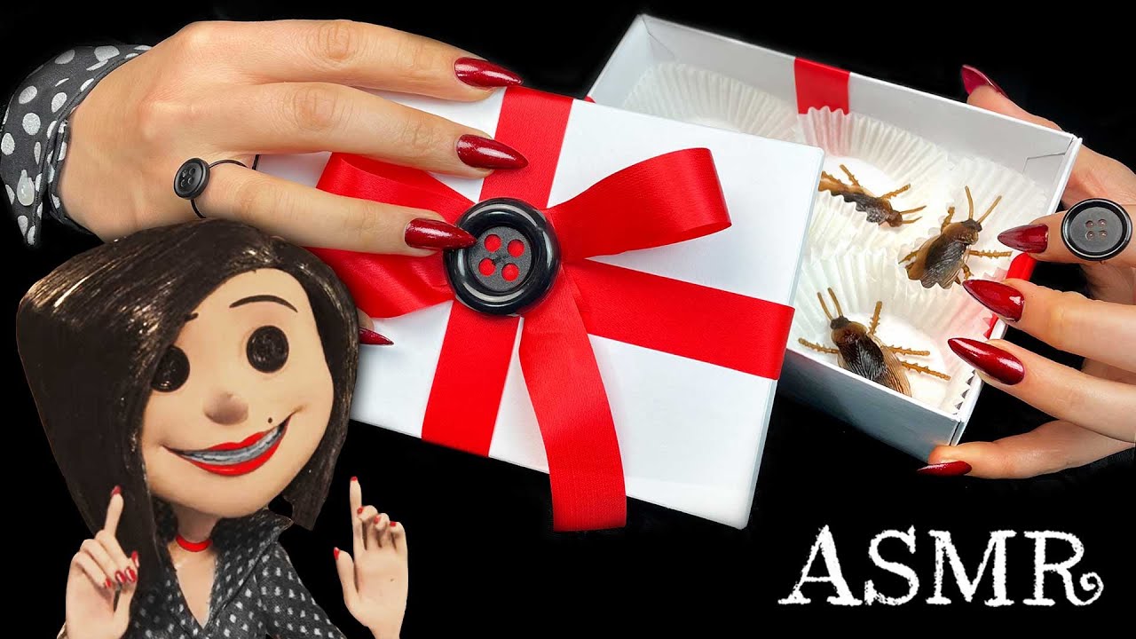 ASMR Coraline's Other Mother Makes You Bug Chocolates (ASMR Soft Spoken Roleplay, Soothing ASMR)